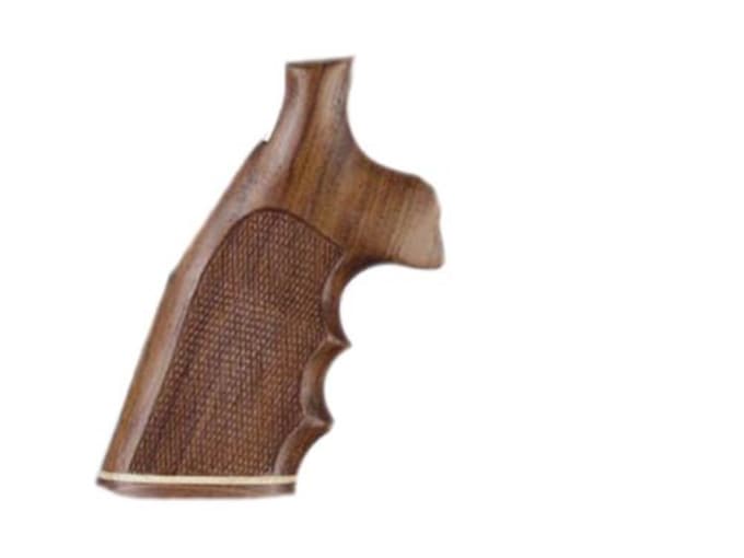 Hogue Fancy Hardwood Grips with Accent Stripe, Finger Grooves and Contrasting Butt Cap Ruger Super Blackhawk Checkered