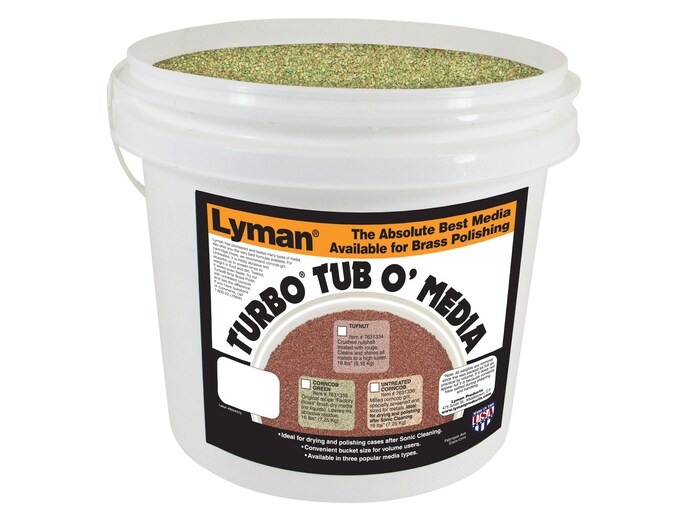 Lyman Turbo Brass Cleaning Media Untreated Corn Cob 2 lb Box