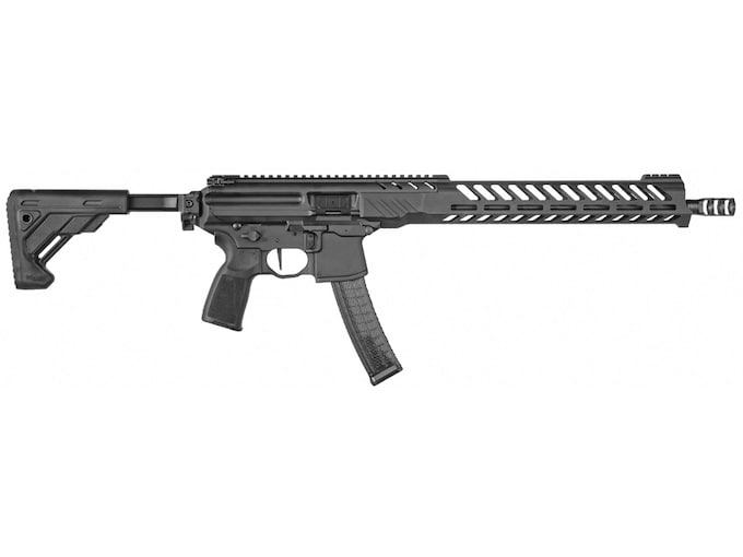 Sig Sauer MPX Semi-Automatic Centerfire Rifle 9mm Luger 16" Barrel Matte and Black Pistol Grip