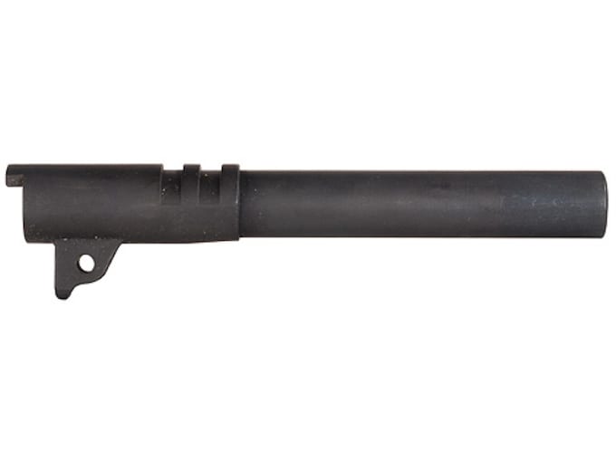 Swenson Semi Drop-In Barrel 1911 400 Cor-Bon 1 in 16" Twist 5" Government Steel Matte Black