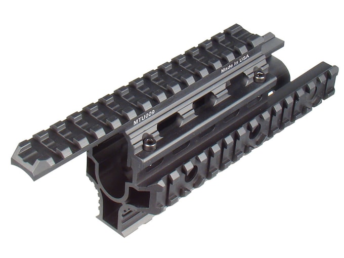 UTG Picatinny-Style Quad-Rail Mount Handguard Romanian AK-47 Matte