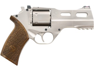 Chiappa Rhino 40 SAR Revolver 357 Magnum 4" Barrel 6-Round Nickel Walnut image