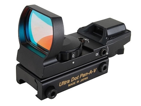 UltraDot Pan-A-V Reflex Red Dot Sight 1x 33mm 4 Reticle Integral