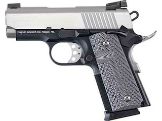 Magnum Research Desert Eagle 1911 Undercover Semi-Automatic Pistol 45 ACP 3" Barrel 6-Round Stainless Black image