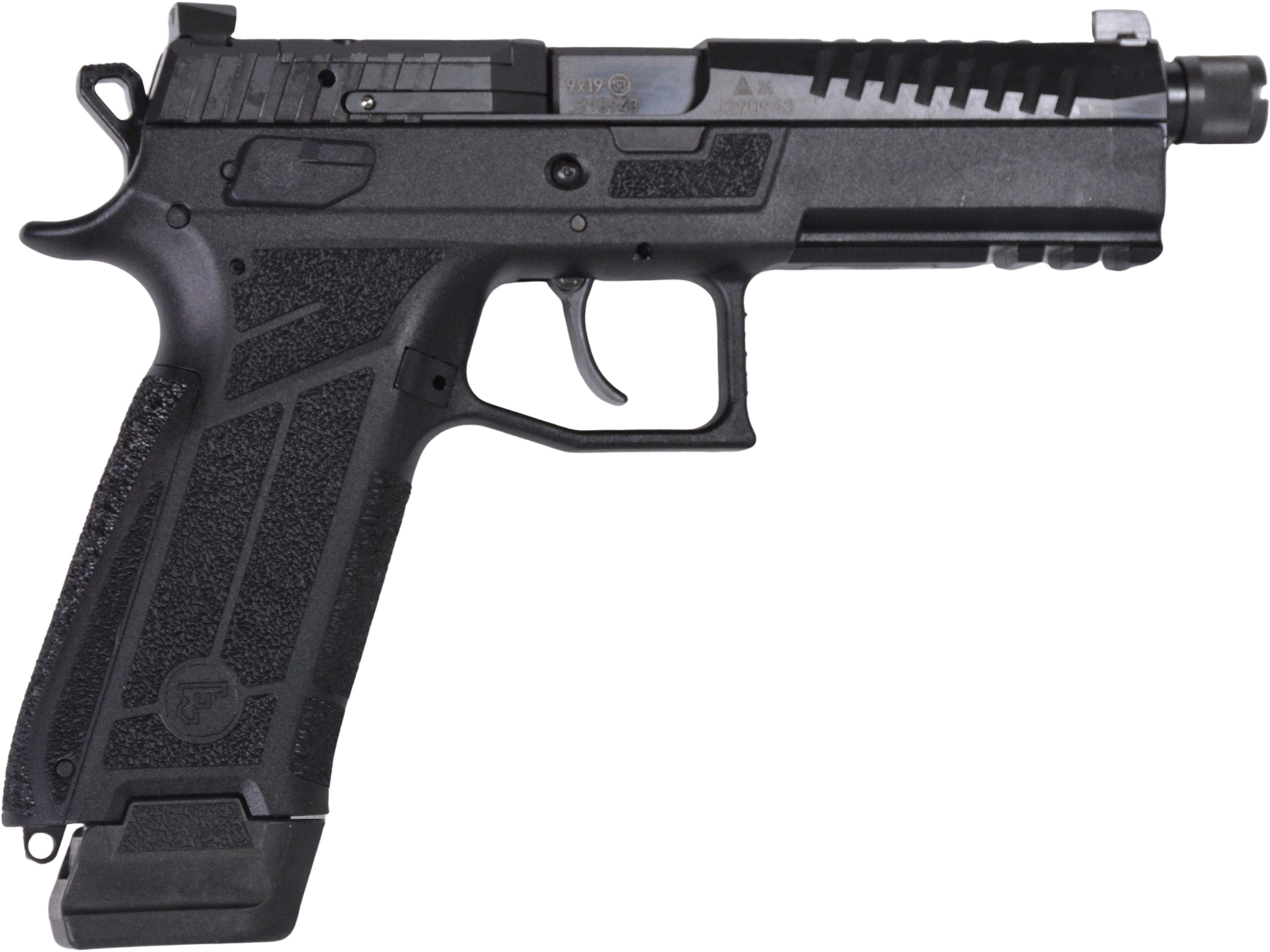 プレステーションクラシック CZ P-09 F Nocturne Suppressor Ready 9mm Luger Pistol 5.3