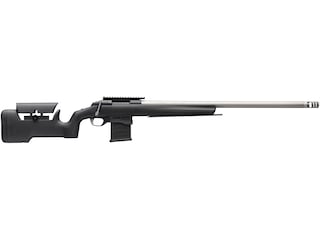 Browning X-Bolt Target Max Competition Heavy Bolt Action Centerfire Rifle 6mm GT 26" Fluted Barrel Stainless and Black Adjustable Comb image
