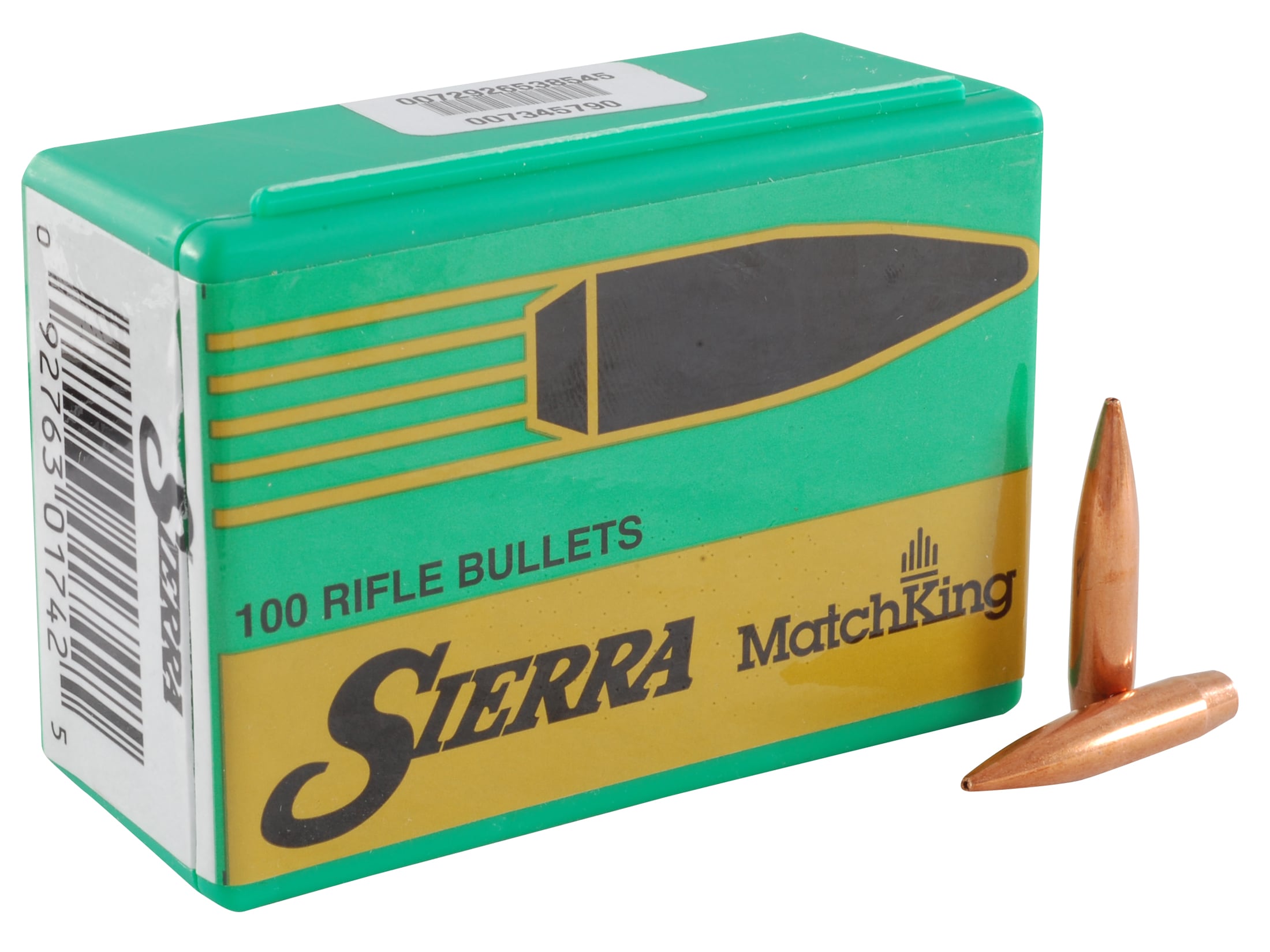 Sierra MatchKing Bullets 264 Cal, 6.5mm (264 Diameter) 142 Grain