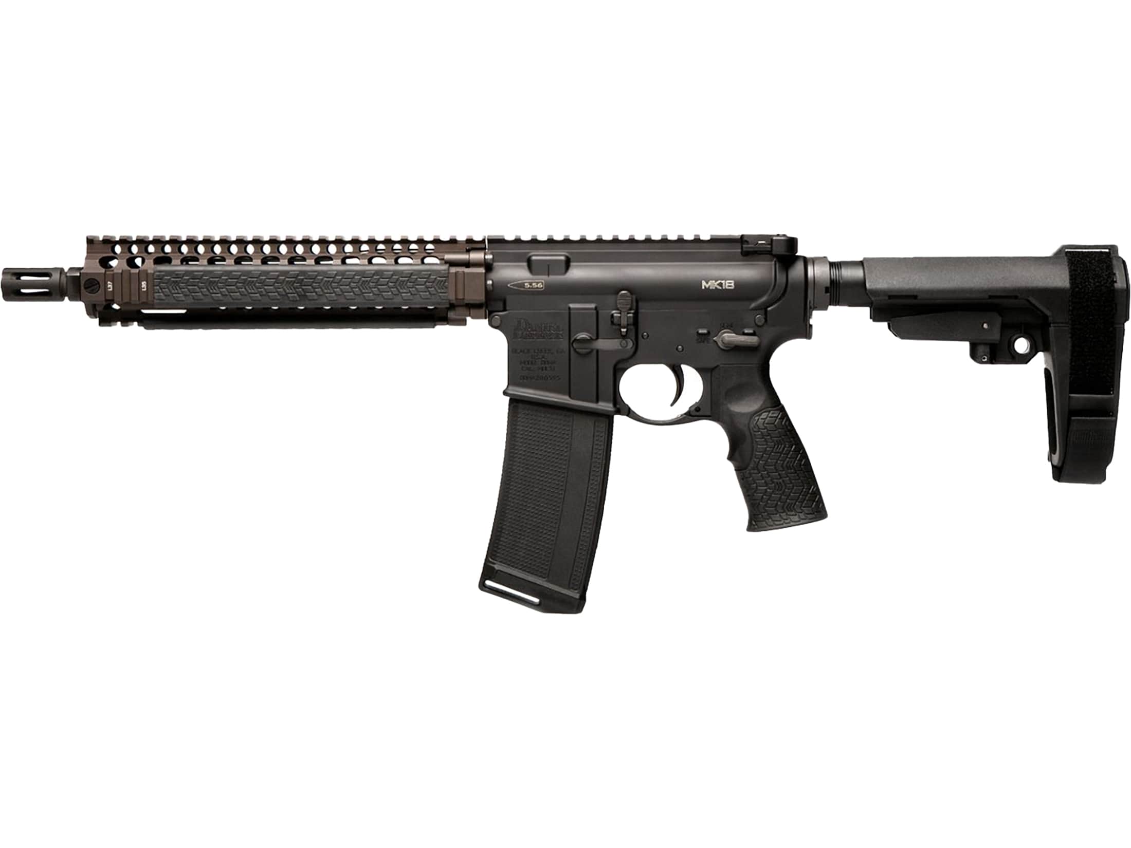Daniel Defense MK18 5.56x45mm NATO Pistol 10.3 Barrel 32+1 Round Flat
