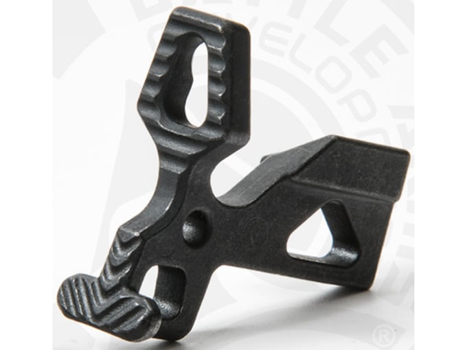 Battle Arms Enhanced Bolt Catch AR-15 Investment Cast Steel Black