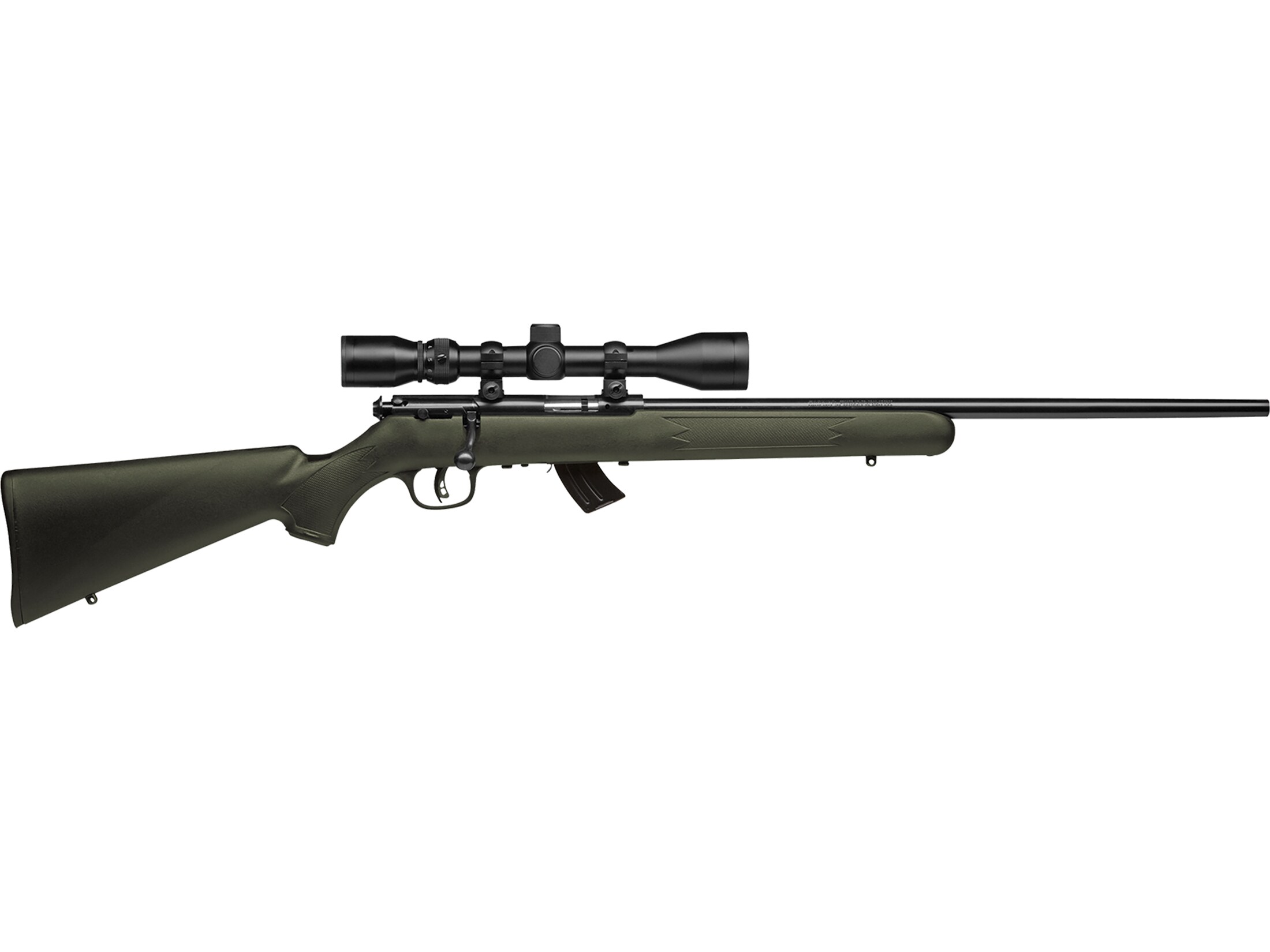 さーページ Savage Arms Mark II FXP Bolt Action Rifle 22 Long Rifle 21 Blued