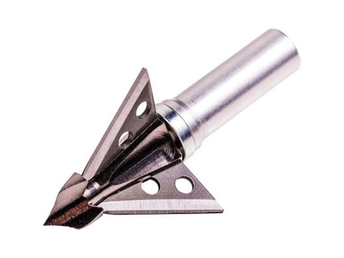 Rocket Broadheads Ultimate Steel Fixed Blade Broadhead 100 Grain Steel 4887