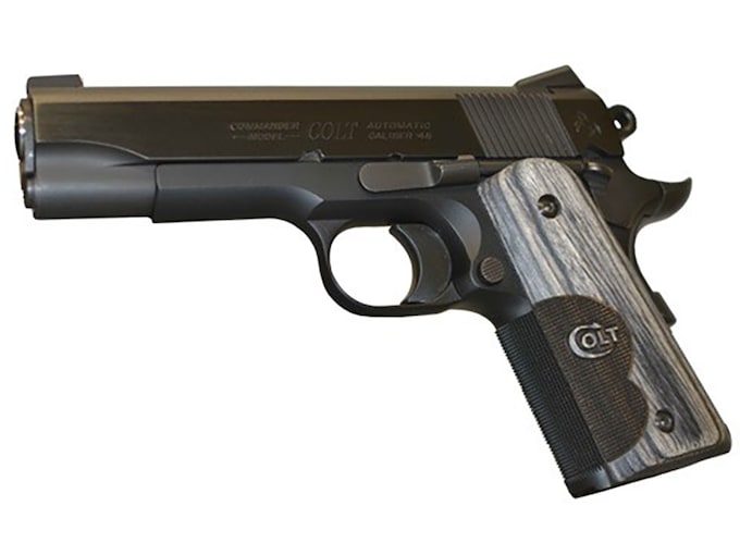 Colt 1911 Whiley Clapp CCO Semi-Automatic Pistol 45 ACP 4.25" Barrel 6-Round Blued Wood