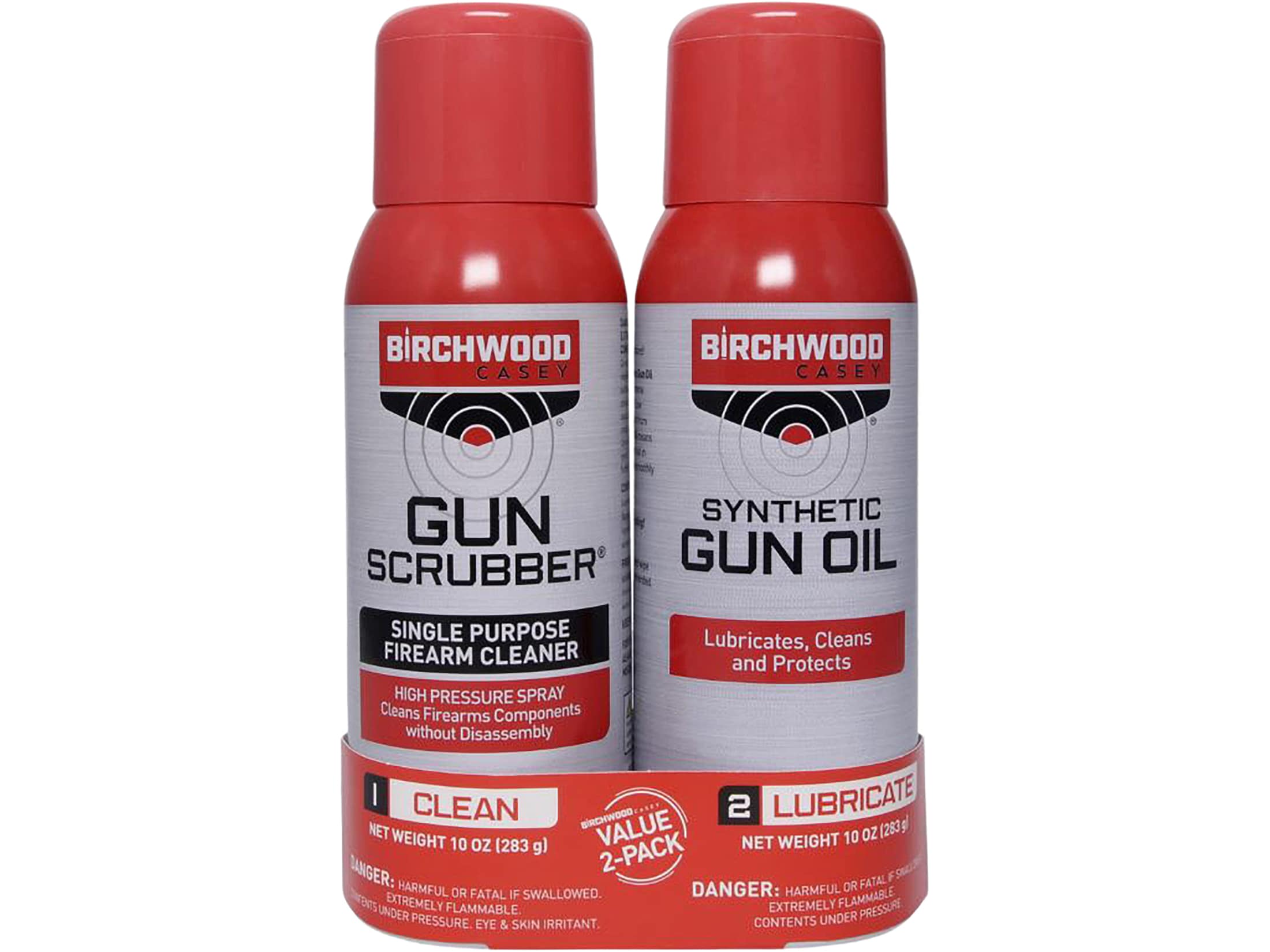 Birchwood Casey 1-2-3 Aerosol Value Pack (Gun Scrubber, Bore Scrubber