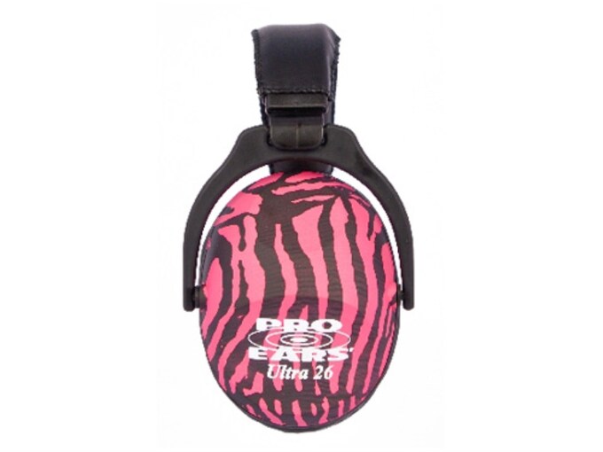 Pro Ears ReVO Earmuffs (NRR 26 dB) Pink Zebra