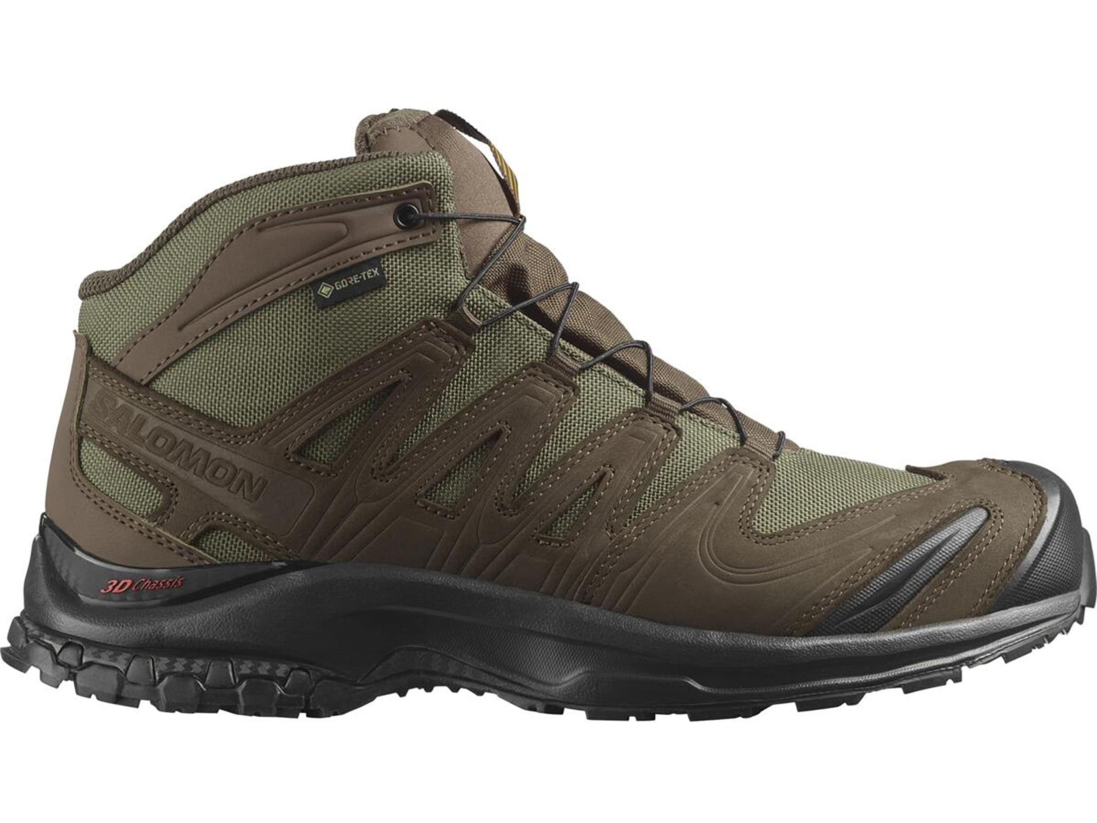 Salomon XA Tracker GTX Hiking Boots Leather Earth Brown/Olive