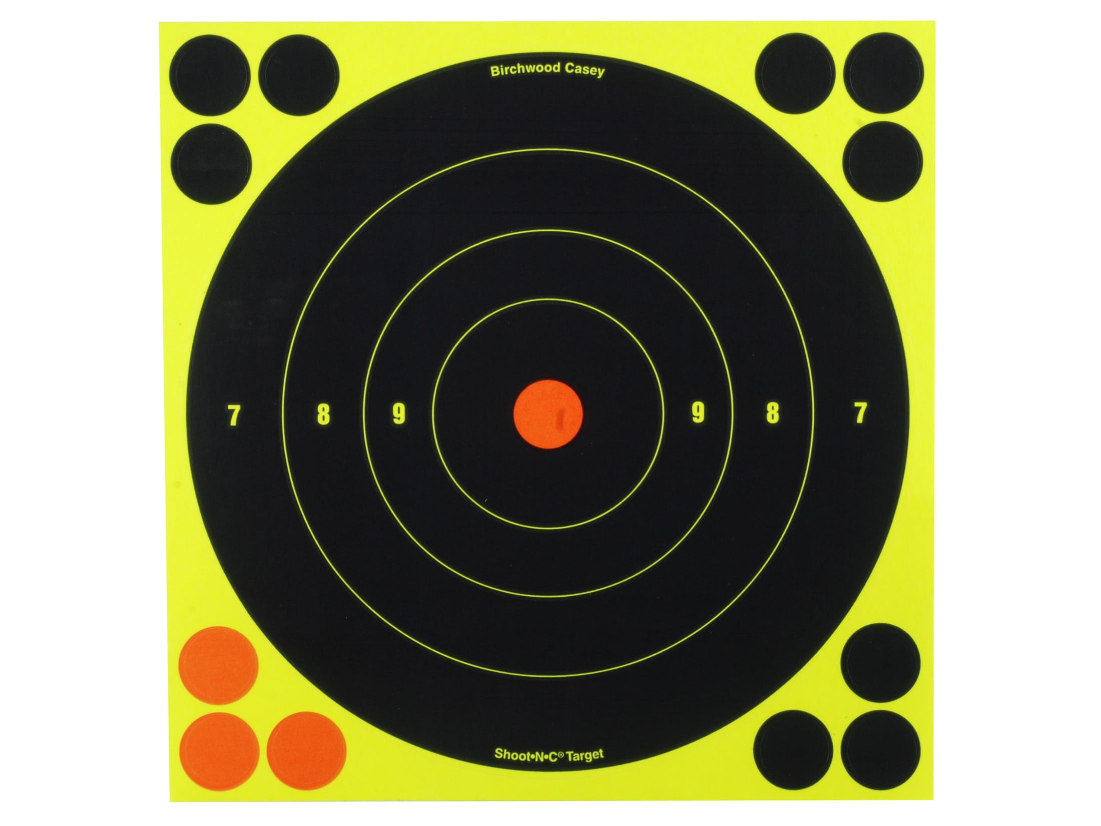 Birchwood Casey Shoot-N-C Pink Reactive Target 8 Inch Bullseye 6 Per Package 34808 Review