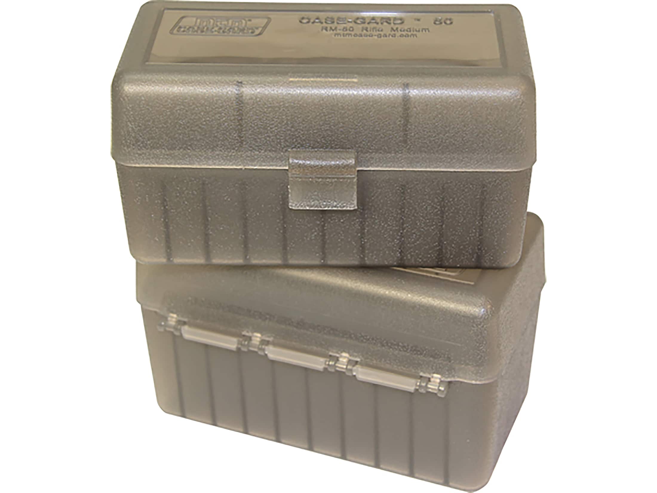 308 6 pack of 50 round plastic ammo boxes rifle 22-250 30-30 243 MR-50 Med 