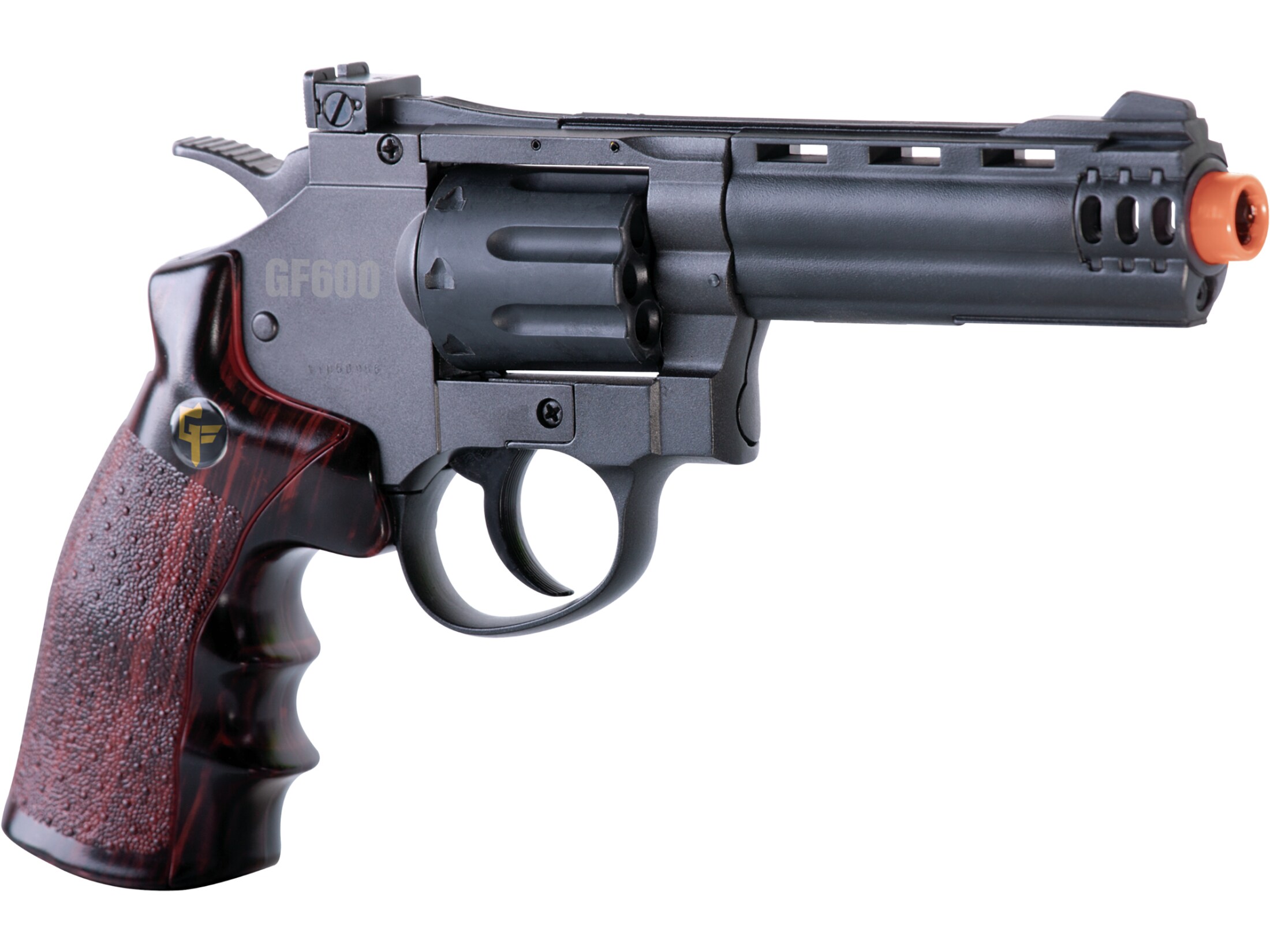 Game Face GF600 CO2 Airsoft Pistol 6mm BB CO2 Powered Semi-Automatic