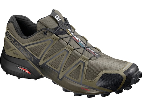 Salomon Speedcross 4 GTX Olive Green/Black  Men\'s Size 12 Trail Running Shoes Salomon Alphacross 4 GTX GORETEX Lc Green Olive Vanilla 12  main image 3