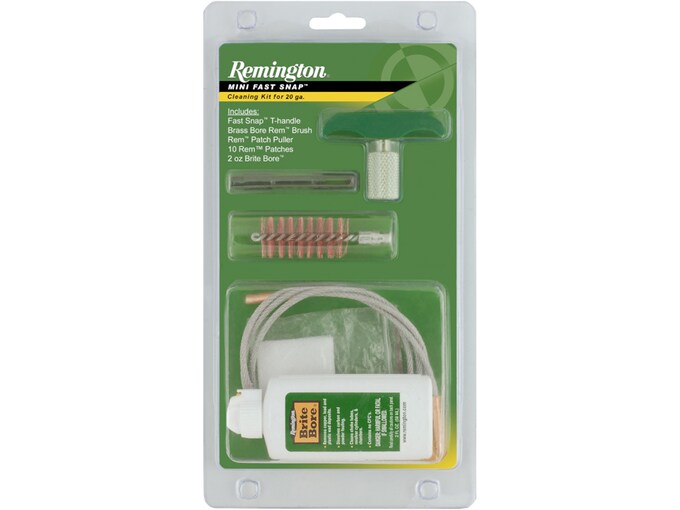 Remington Mini Fast Snap Cleaning Kit 20 Ga