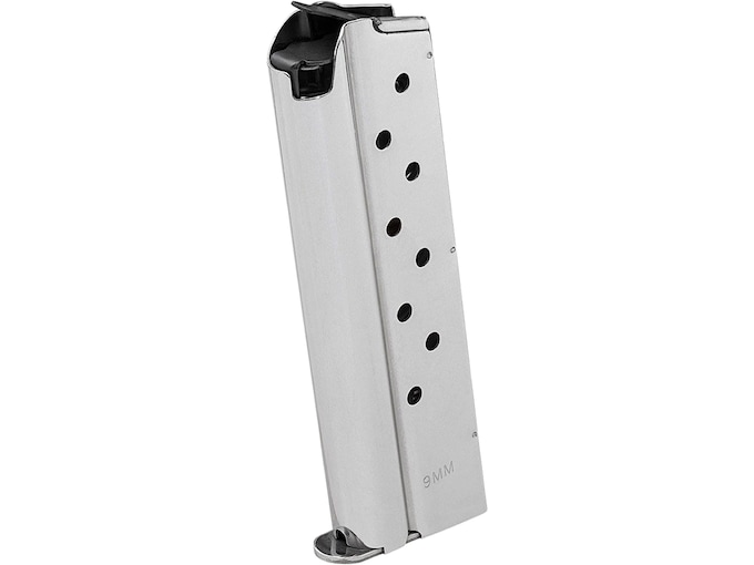 Springfield Armory Magazine 1911 Government, Commander 9mm Luger 9-Round Stainless Steel