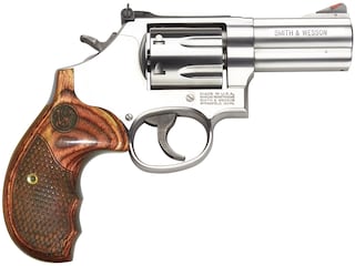 Smith & Wesson Model 686 Plus Deluxe Revolver 357 Magnum 3" Barrel 7-Round Stainless Wood image