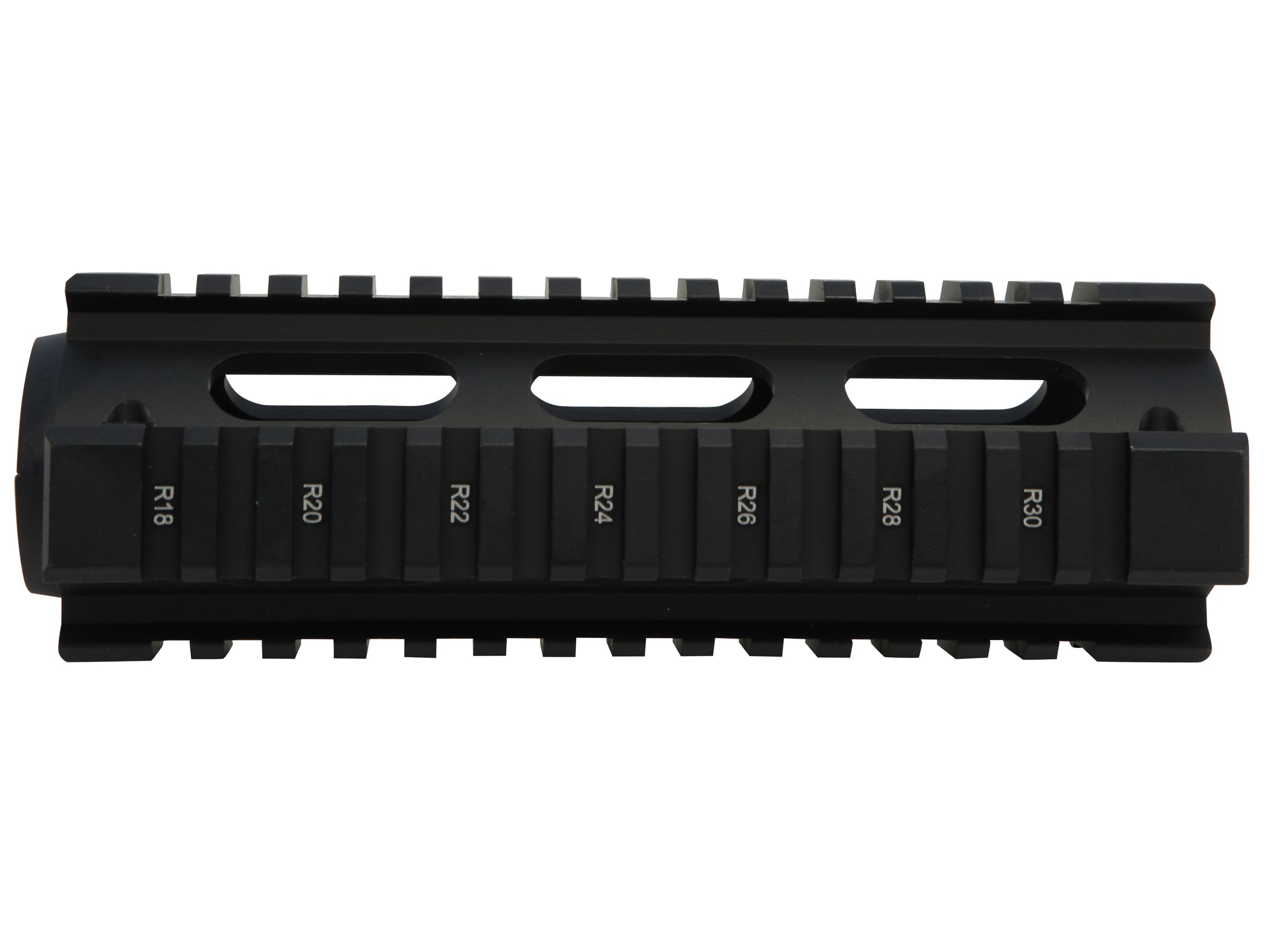 Leapers UTG PRO AR-15 Drop-In Quad Rail Extended Carbine Length Aluminum  Black MTU015 [FC-4712274528208] - Cheaper Than Dirt