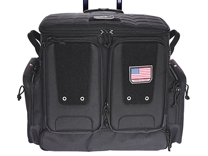 G.P.S. Tactical Rolling Range Bag Black