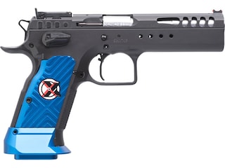 Tanfoglio Limited Master Xtreme Semi-Automatic Pistol 10mm Auto 4.75" Barrel 14-Round Black Blue image