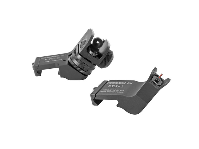 Surefire Rapid Transition Sight Offset Sight Set AR-15 Fiber Optic 3-Dot Aluminum Matte