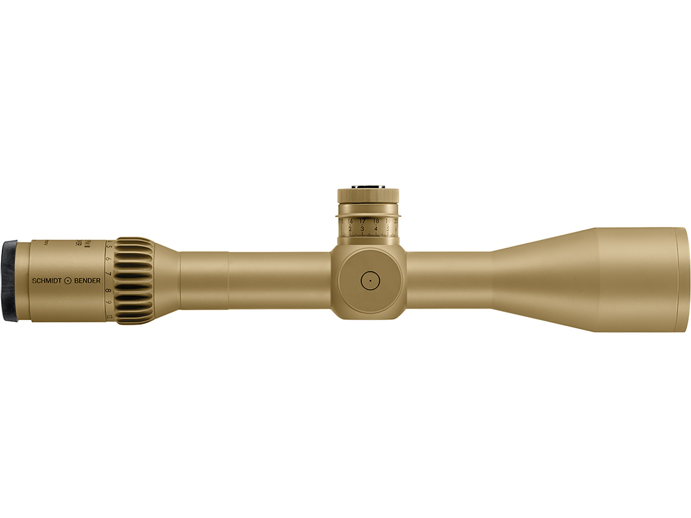 Schmidt & Bender PM II High Power Rifle Scope 34mm Tube 3-27x 56mm 1/4