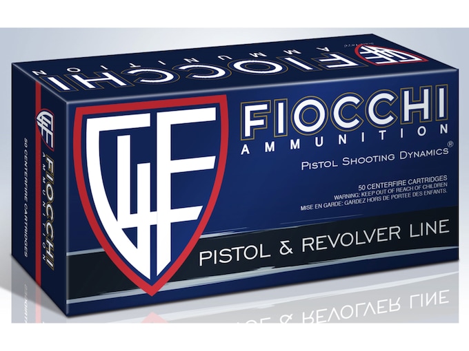Fiocchi Shooting Dynamics Ammunition 10mm Auto 180 Grain Jacketed Hollow Point Box of 50
