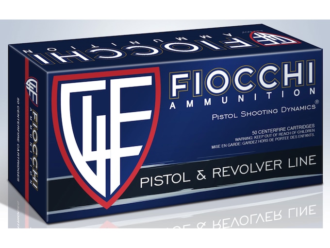 Fiocchi Shooting Dynamics Ammunition 10mm Auto 180 Grain Full Metal Jacket Truncated Cone