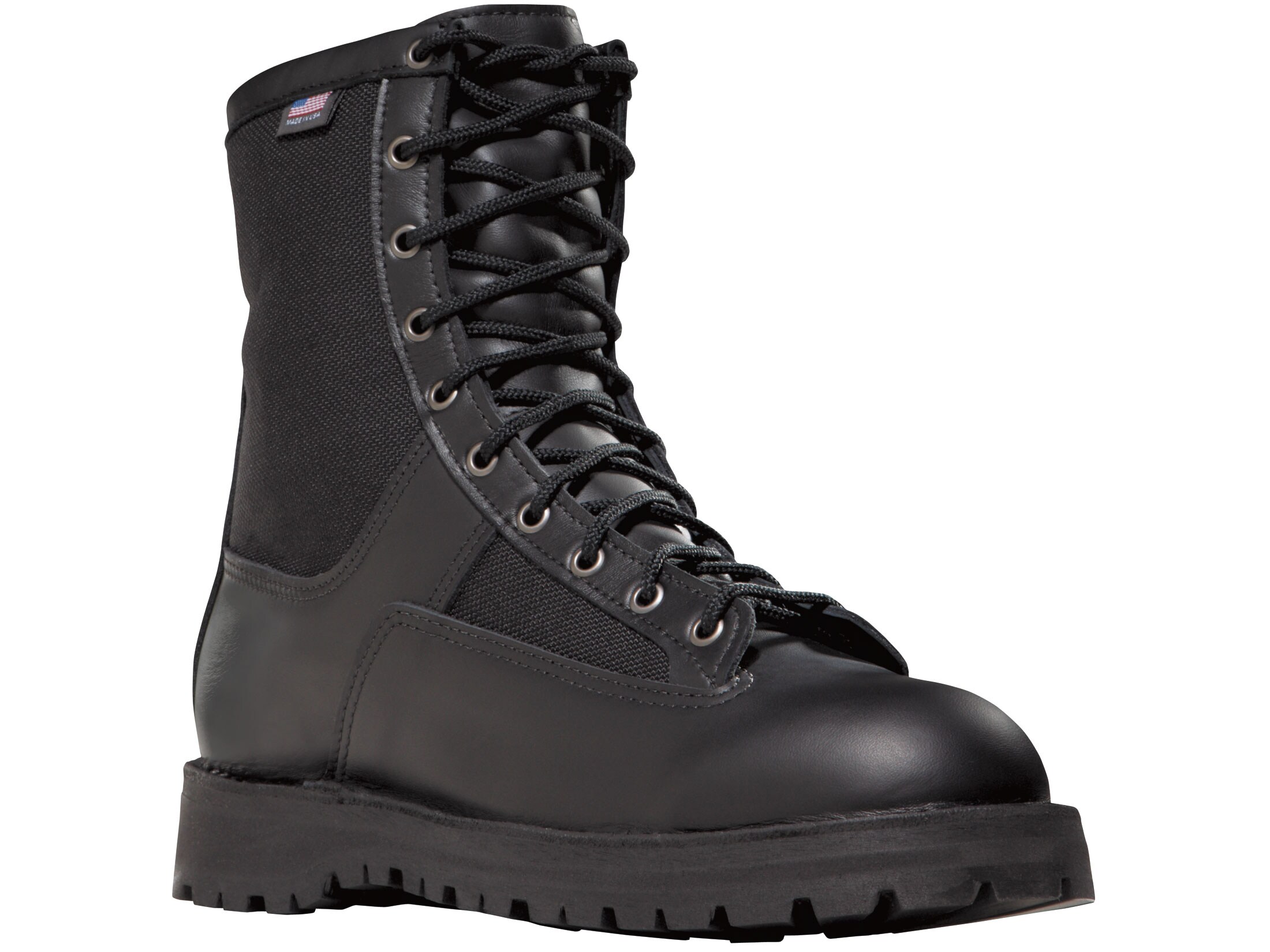 LYLIFE Mens High Top Casual PU Leather Work Shoes Martin Boots