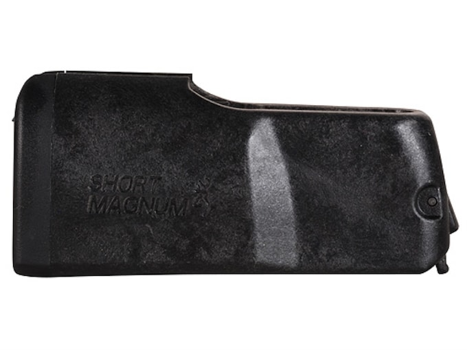 Browning Magazine Browning X-Bolt Short Action Magnum (325 WSM, 300 WSM, 7mm WSM, 270 WSM) 3-Round Polymer Black