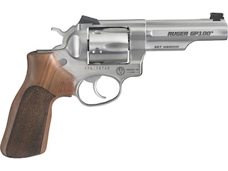 Ruger GP100 Match Champion Revolver 357 Magnum 4.2" Barrel 6-Round Stainless Hardwood image