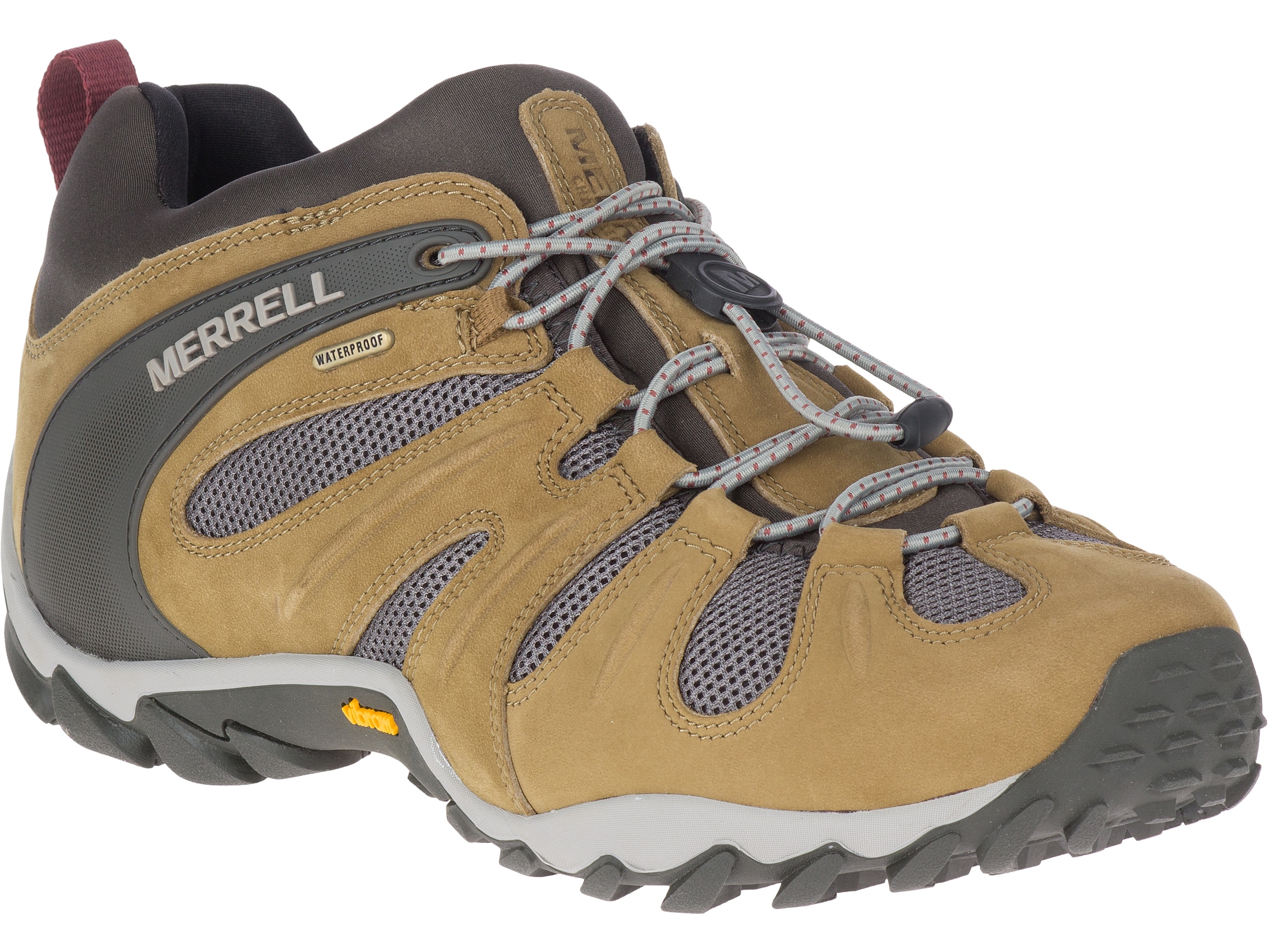 Merrell Chameleon 8 Stretch Waterproof Hiking Shoes Leather Charcoal
