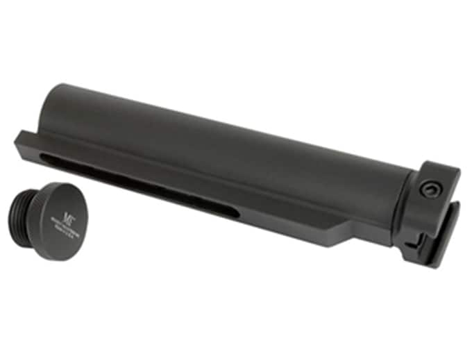 Midwest Industries 1913 Picatinny Rail AR-15 Buffer Tube Adapter Aluminum Black