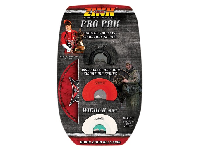 Zink Signature Series Pro Pak Diaphragm Turkey Call Combo