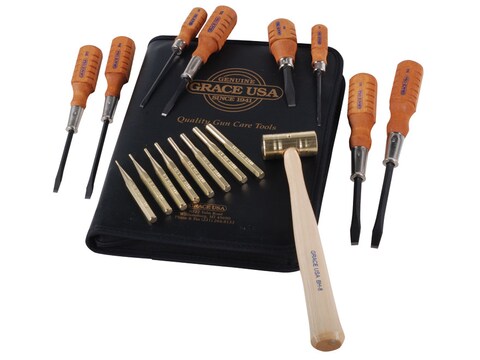 Grace 8-Piece Gun Care Brass Punch Set