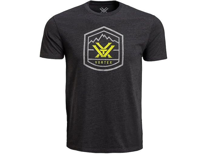 Vortex Optics Men's Total Ascent Short Sleeve T-Shirt Charcoal Heather