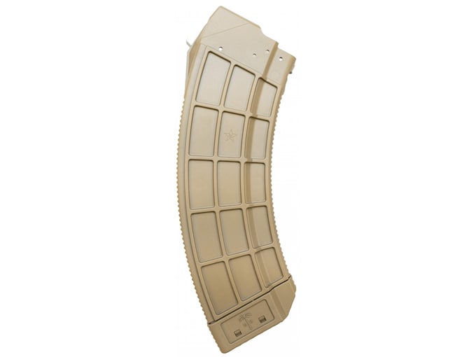 US Palm Magazine AK-47 7.62x39mm 30-Round with Stainless Steel Latch Cage Polymer