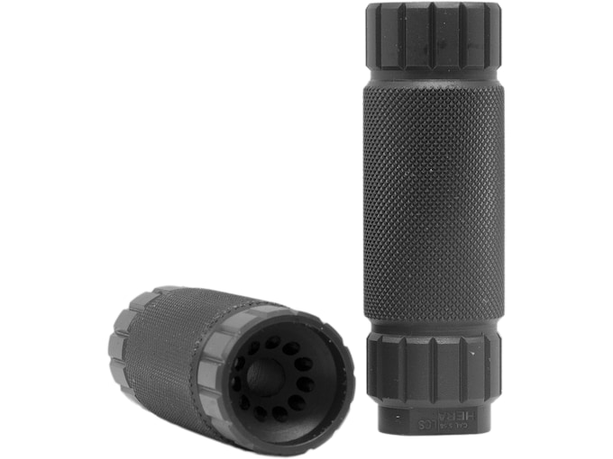 Hera Arms Linear Compensator Small 5.56mm 1/2"-28 Thread Steel Black