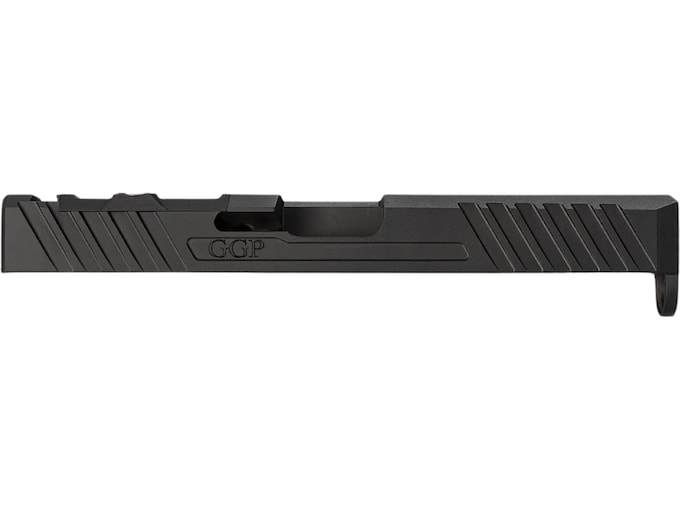 Grey Ghost Precision V3 Slide Glock 19 Gen 5 RMR, DeltaPoint Pro Cut Stainless Steel Black