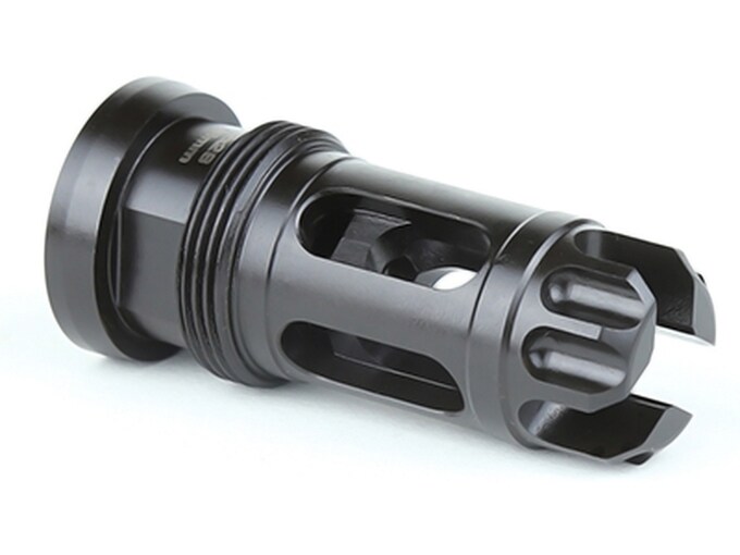 Griffin Armament Taper Mount Flash Comp Compensator Suppressor Mount 5/8"-24 Thread 7.62mm Stainless Steel Nitride