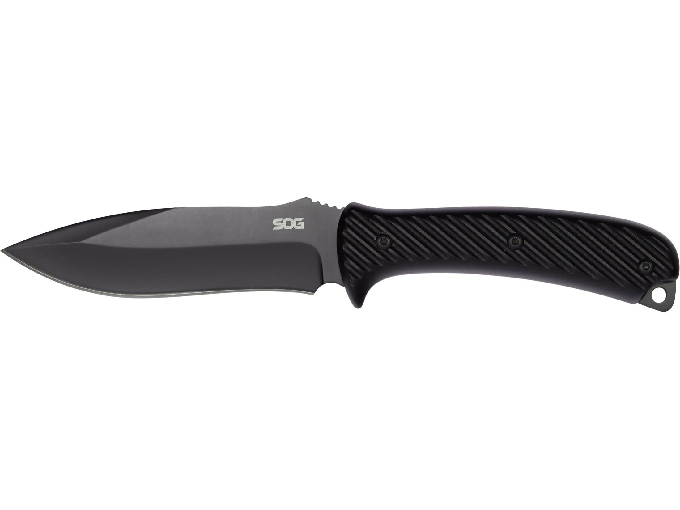 SOG Bushcraft Fixed Blade Knife 4.7 Drop Point 5Cr15MoV Stainless