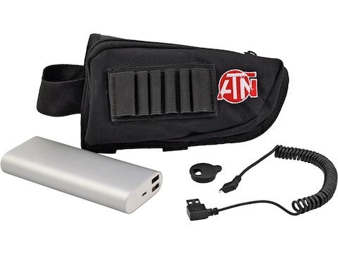 Karakteriseren as barsten ATN Extended Life Battery Pack 20000 mAh MicroUSB Cable Cap Buttstock