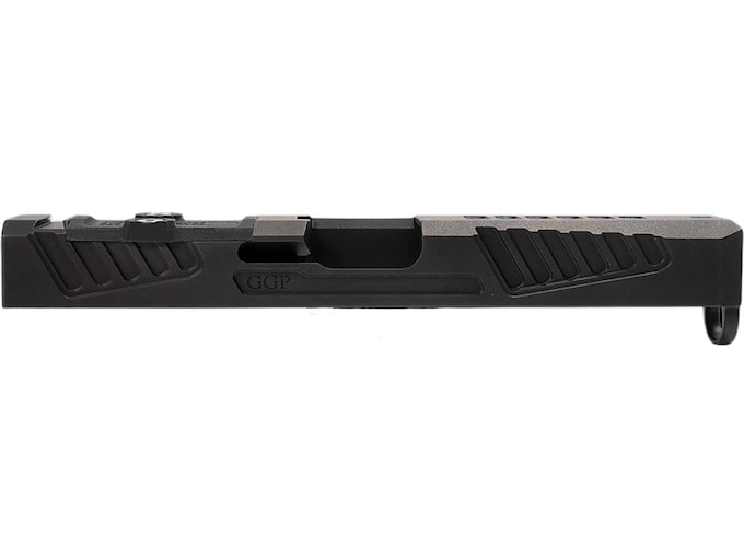 Grey Ghost Precision V5 Slide Glock 17 Gen 4 RMR, DeltaPoint Pro Cut Stainless Steel Black