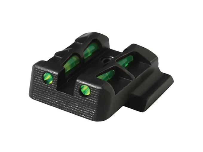 HIVIZ LITEWAVE Rear Sight S&W M&P Shield Steel Fiber Optic Red, Green, White