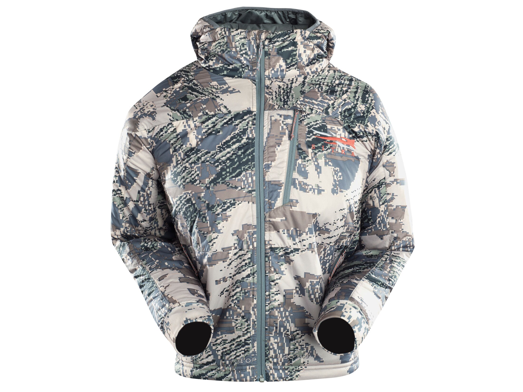 Sitka Gear Youth Rankine Hoodie Polyester Ripstop Gore Optifade